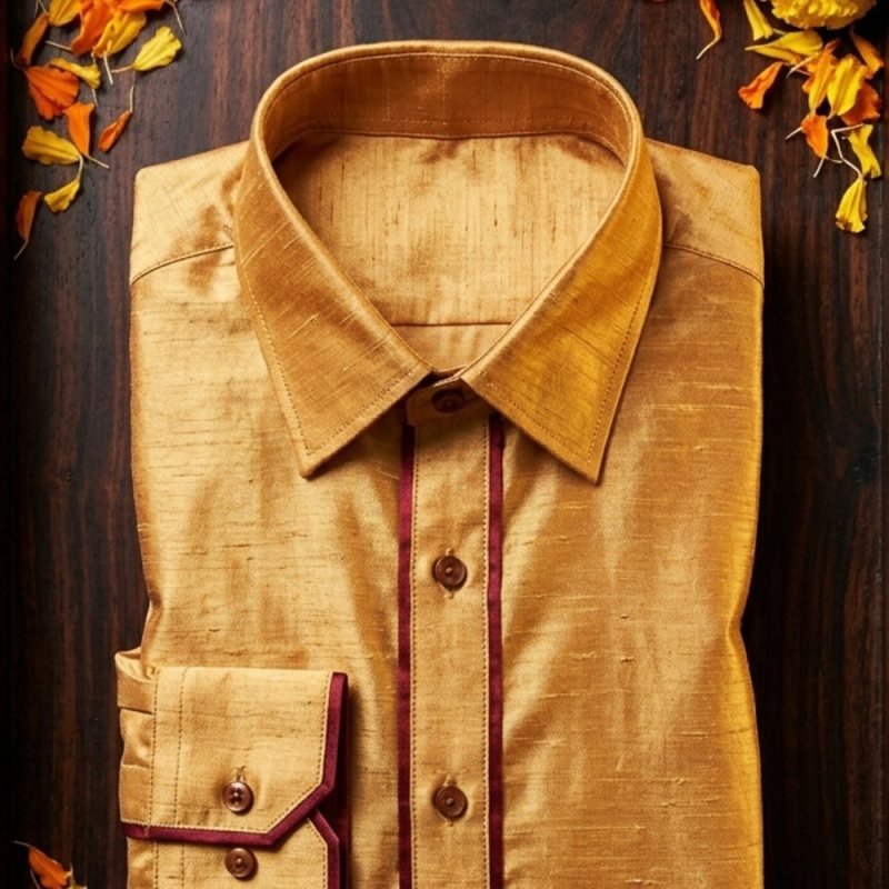 Raw / Tussar Silk Shirt